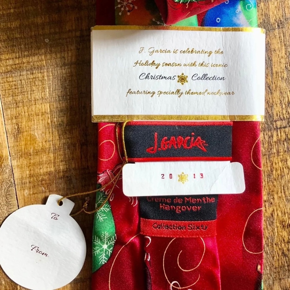 J. Garcia Christmas Tie - Picture 3 of 5